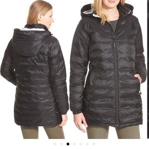 Women’s Canada goose ‘Camp’ slim fit hooded jacket in black